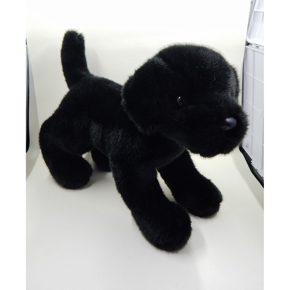 Douglas Cuddle Toys Brewster Black Lab Plush Dog Stuffed Animal #1883